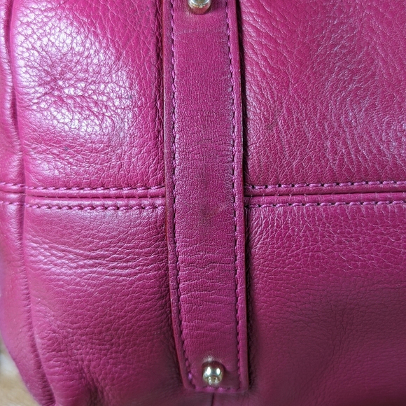 Kate Spade Westbury Drawstring Opus Berry Pink Shoulder Bag Tote - Picture 6 of 14